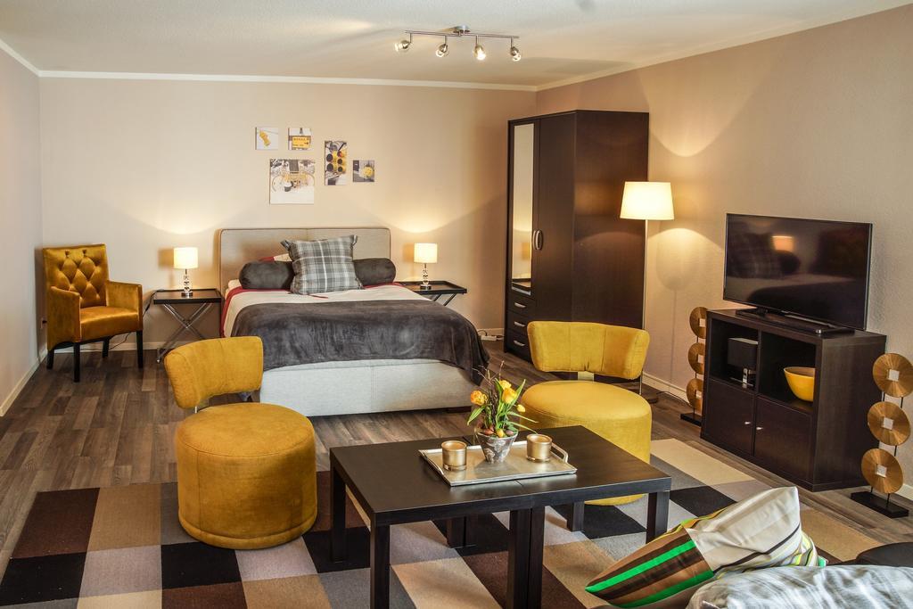 Reloc Serviced Apartments Zurich-Oerlikon Zurique Quarto foto