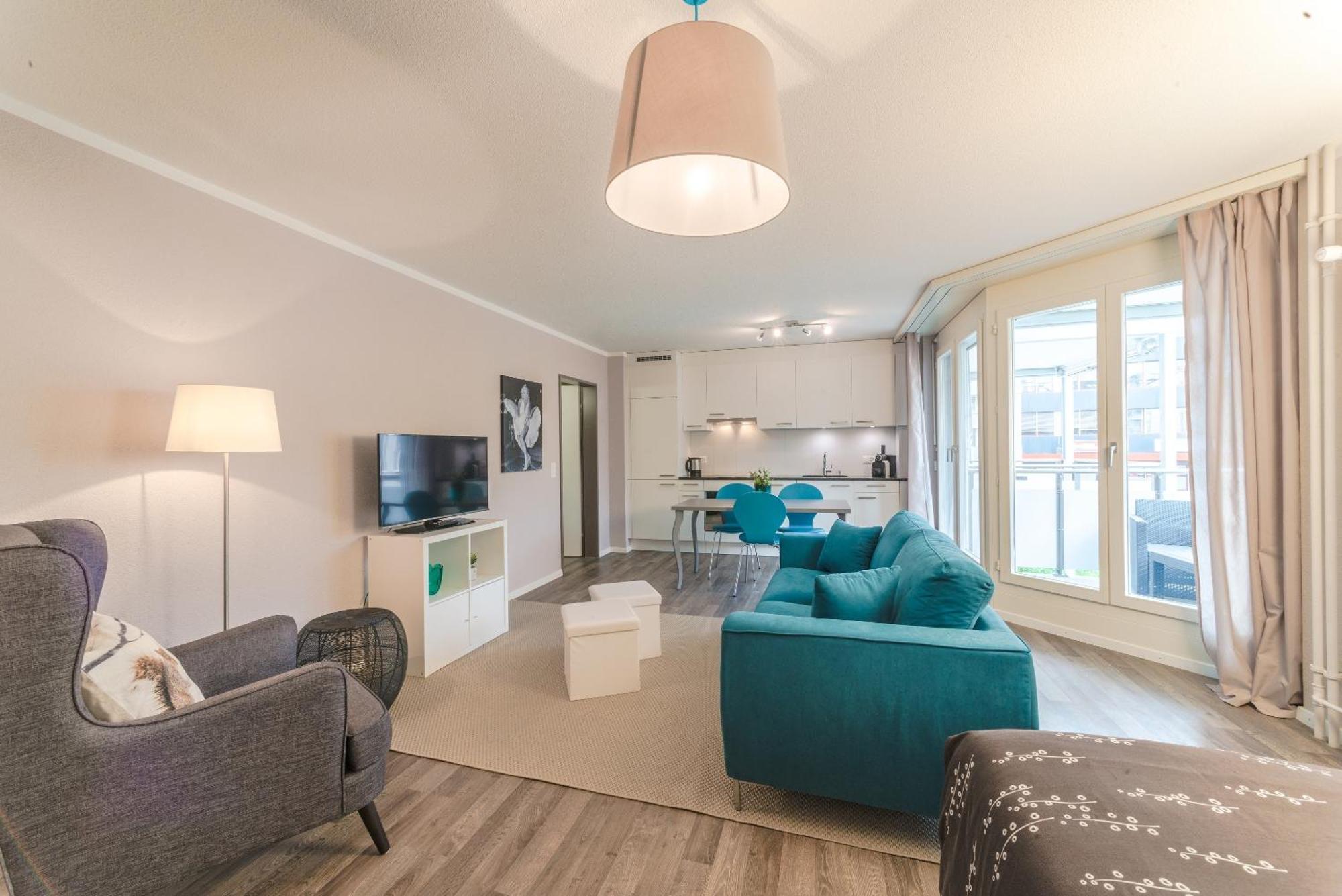 Reloc Serviced Apartments Zurich-Oerlikon Zurique Quarto foto